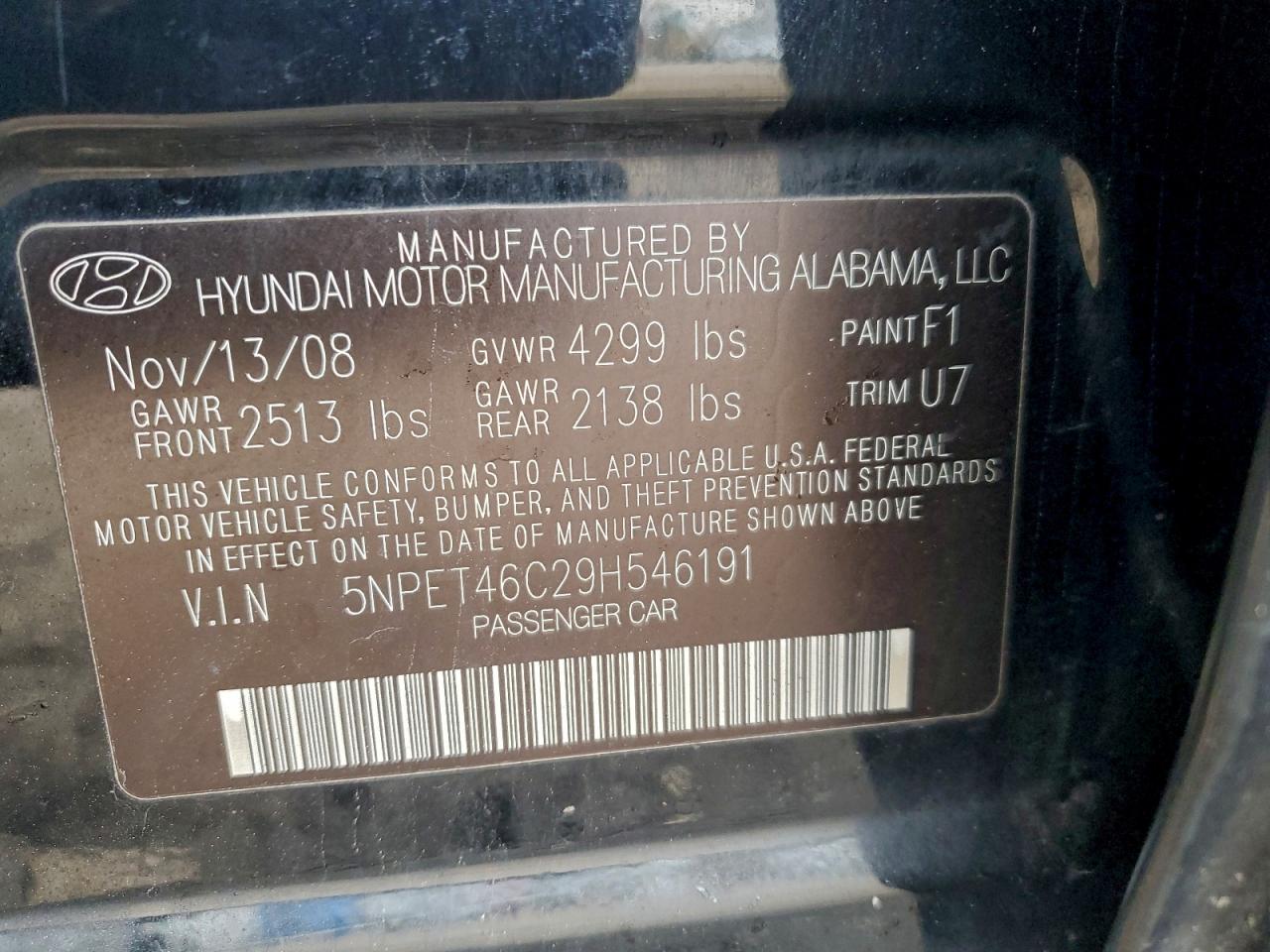 Hyundai SONATA Gls Image 7