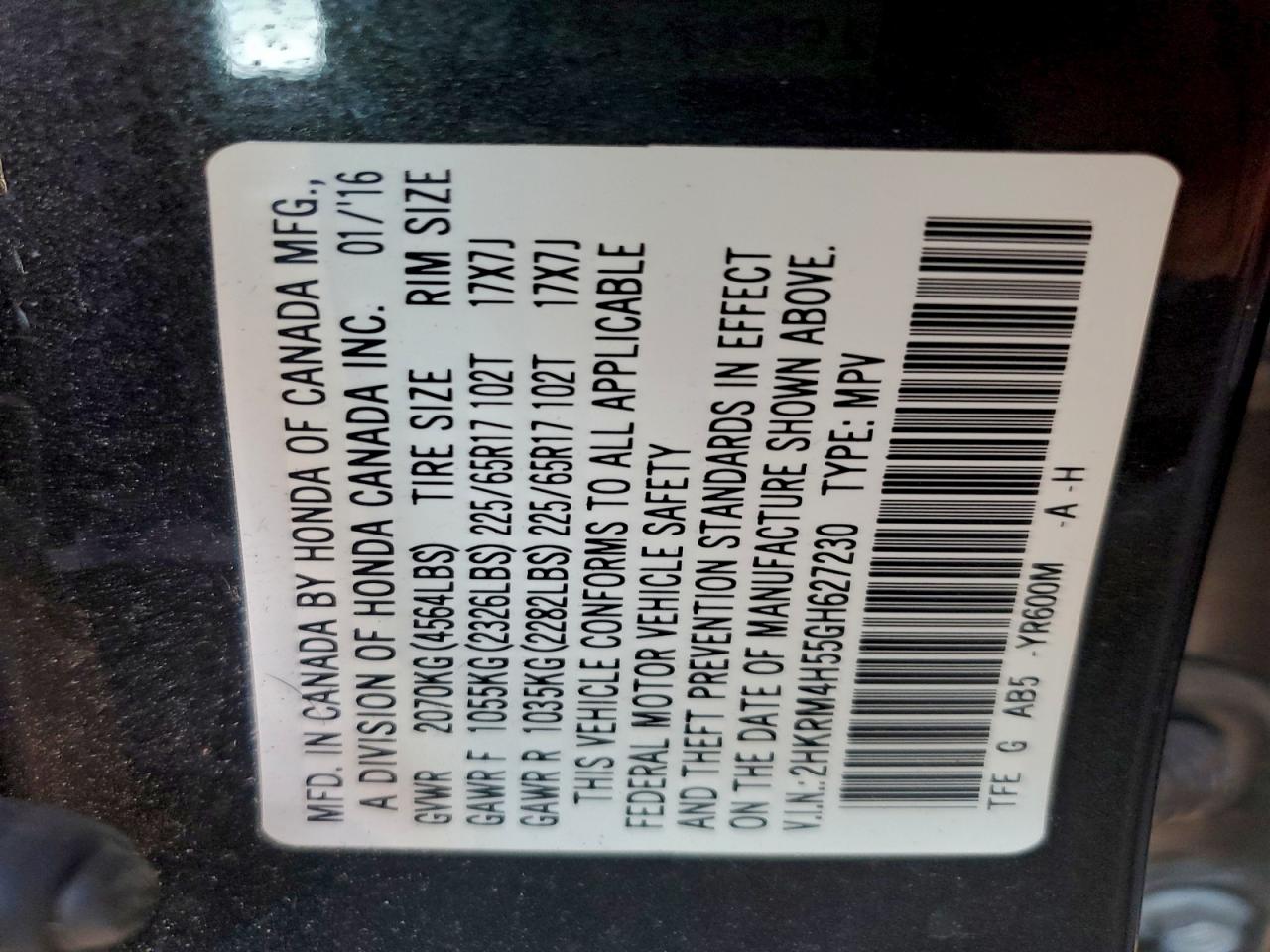 Honda Crv Ex Image 7