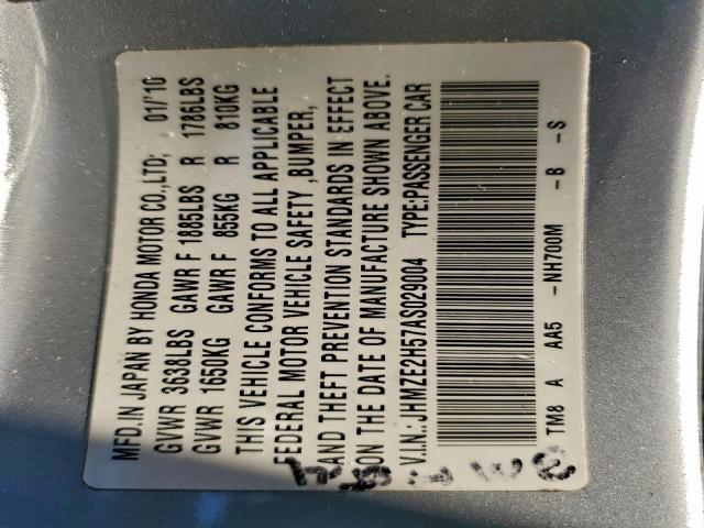 Honda Insight Lx Image 10