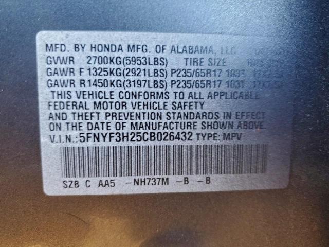 Honda Pilot Lx Image 10