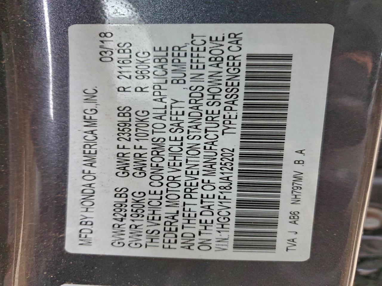 Honda Accord Lx Image 9