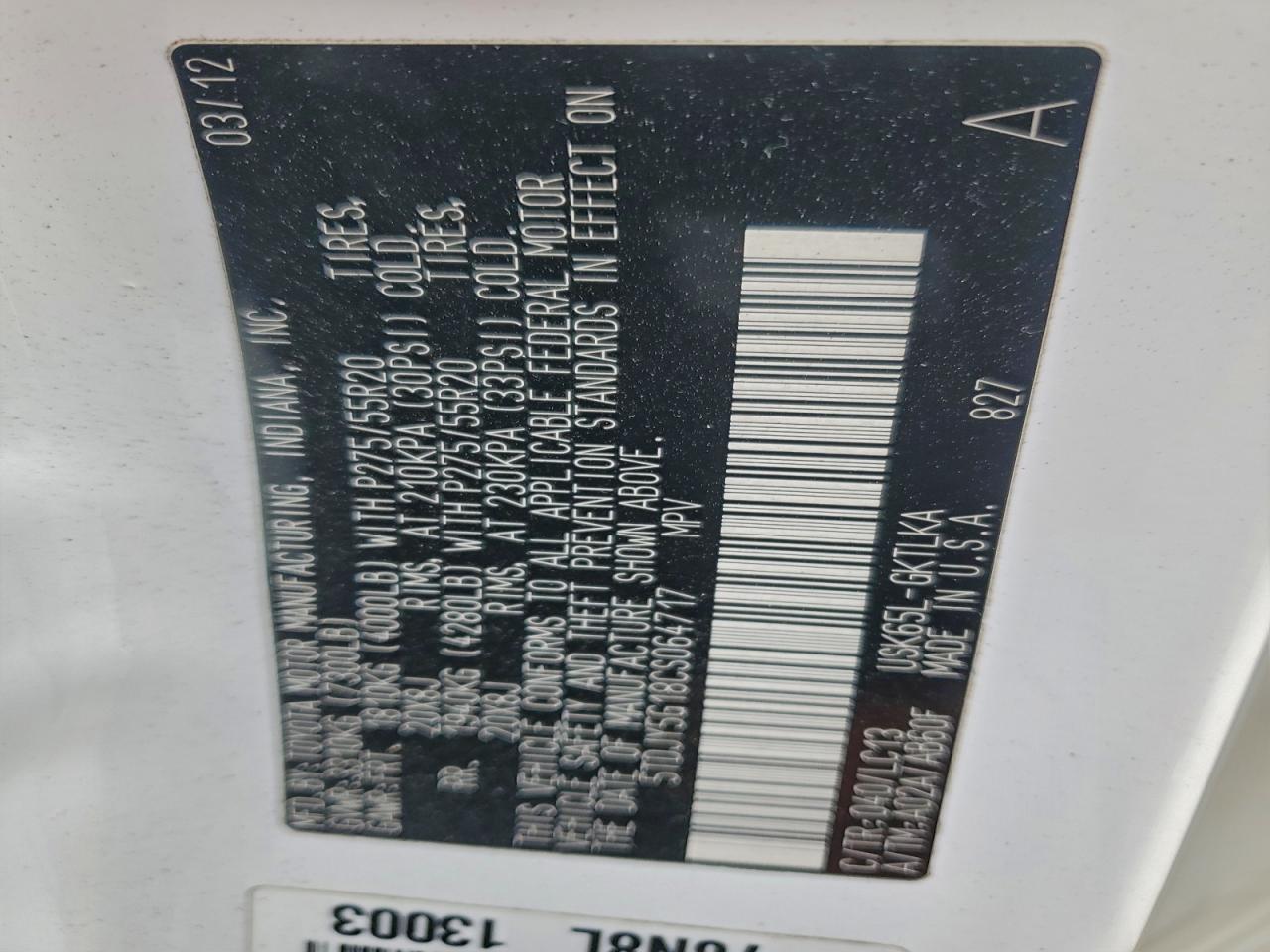 Toyota Sequoia Limited Image 12