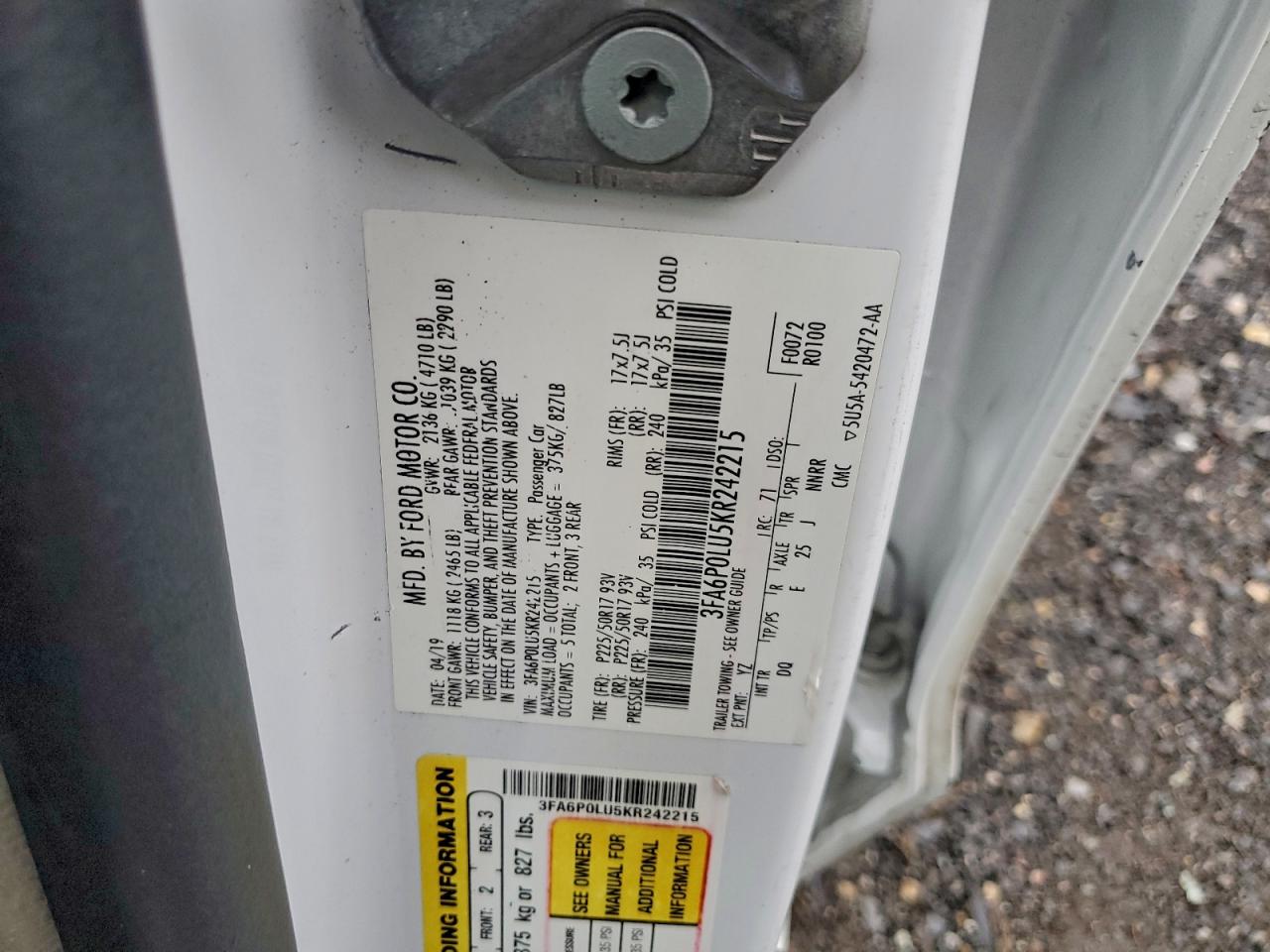 Ford Fusion Se Image 7