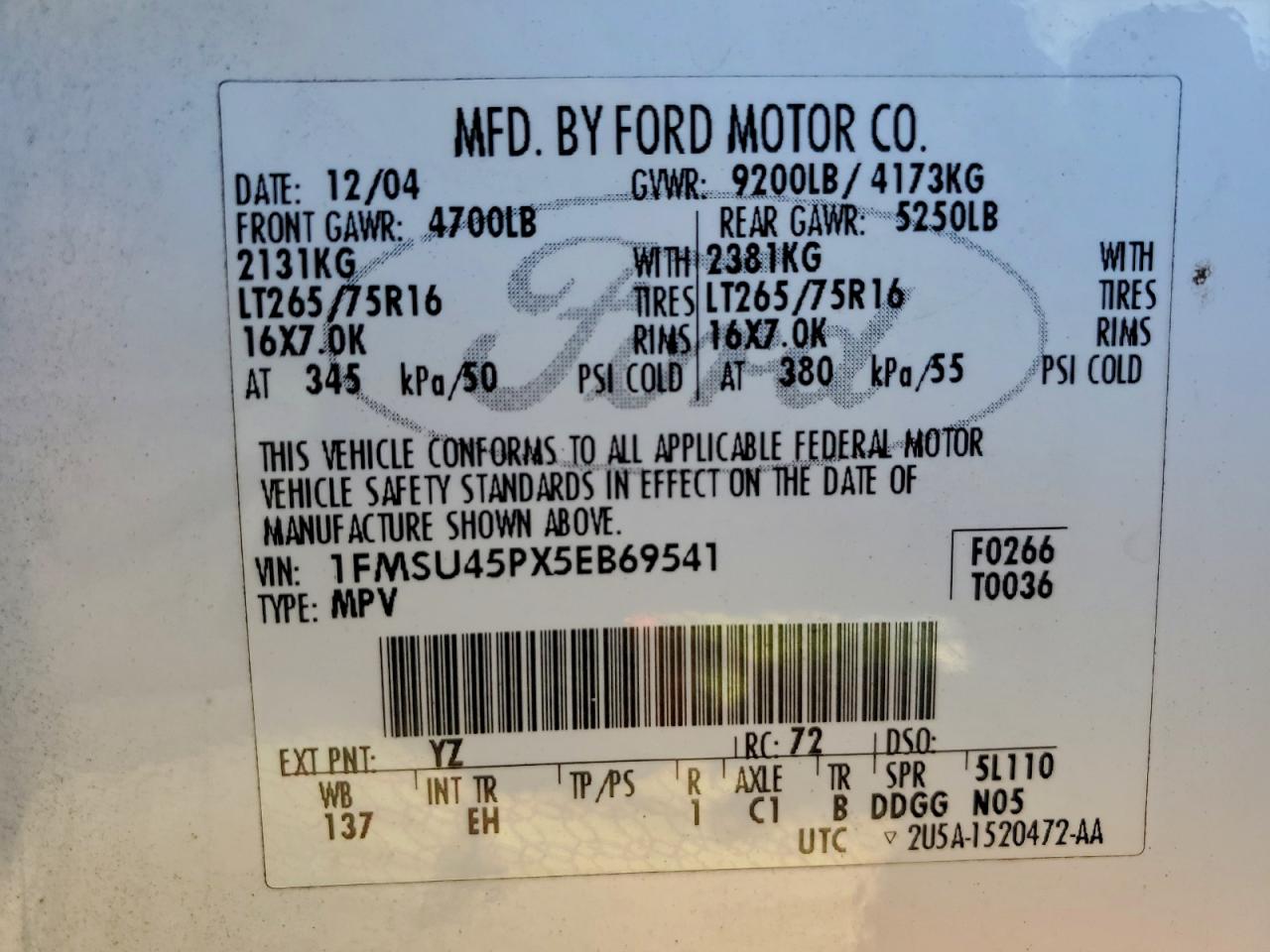 Ford Excursion Eddie Bauer Image 11